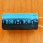 10000mkF  25v 105C Jamicon TK