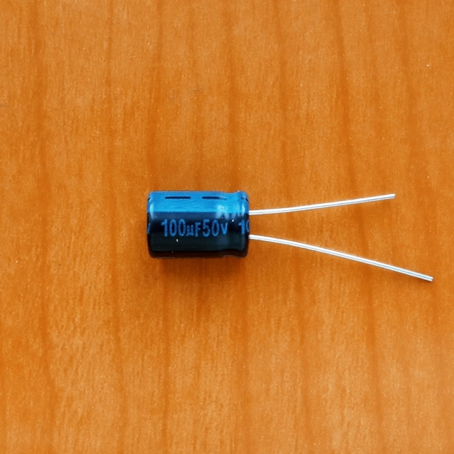 100mkF  50v 105C Jamicon TK