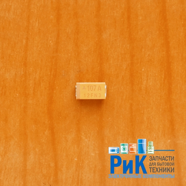 CAP SMD 100mkF   10V 10% (107A)  (TAJC107K010RNJ)