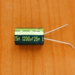 1200mkF  25v 105C Jamicon WL (компьютерный)