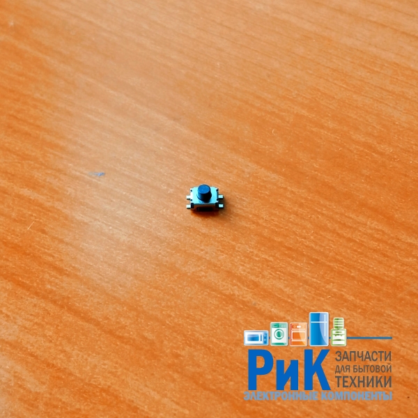 Кнопка 4-pin  3x4x2.5mm L=1mm SMD  (№121)