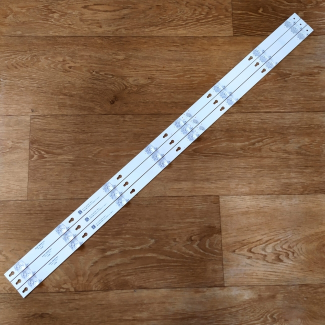 Подсветка LED TV TCL 3 планки по 780mm 8линз (6V) DS-4CLB4308-YM01J 43"