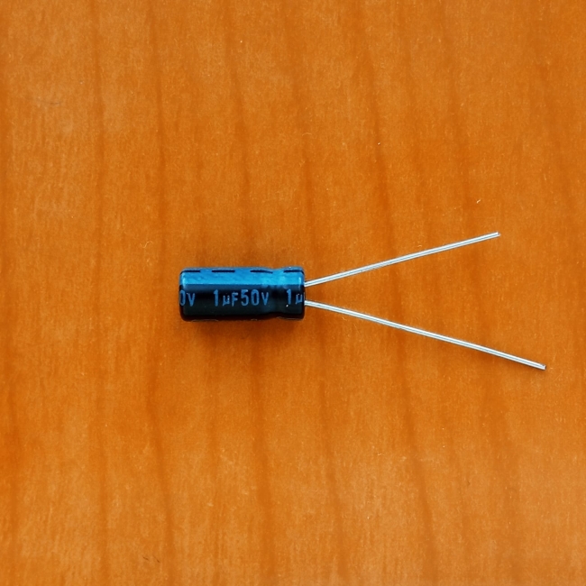 1mkF 50v 105C Jamicon TK