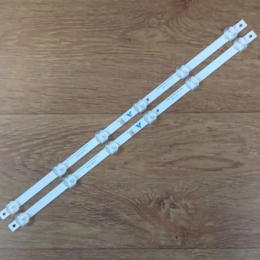 Подсветка LED TV Dexp 2 планки по 382mm 6линз (3V) HL-00215A28-0601S-02 22"