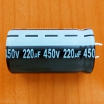 220mkF 450v 105C Jamicon HS