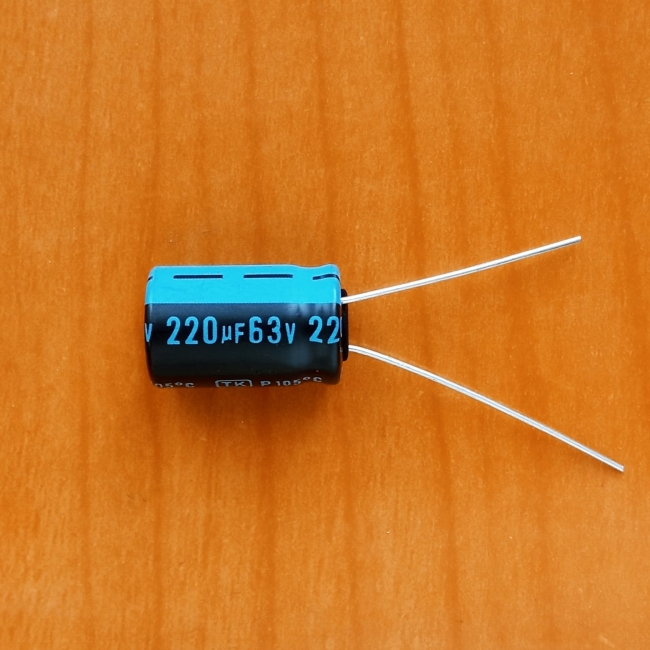 220mkF 63v 105C Jamicon TK