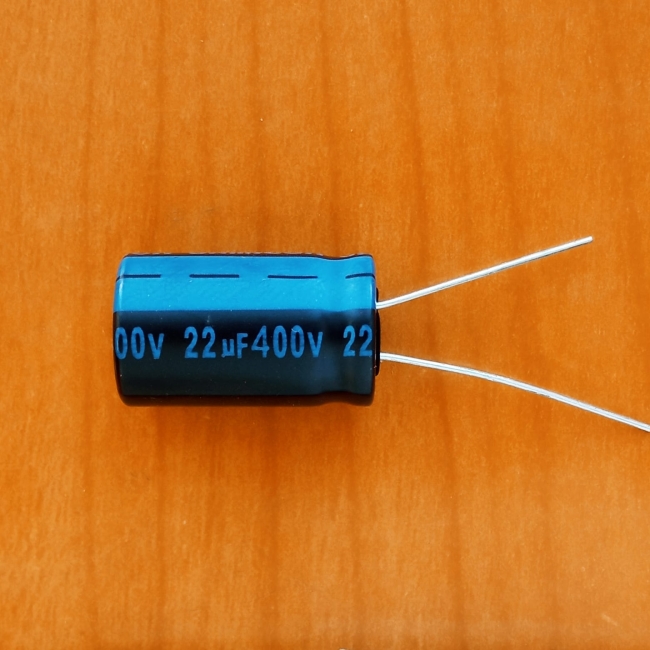 22mkF 400v 105C Jamicon TK