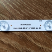 Подсветка LED TV Mystery 4 планки по 850mm 12линз (3V)  ZDCX42D12-ZC14F-07 42"