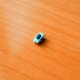 Кнопка 2-pin 7x3.4x3.5mm L=1mm SWT-1188E (для брелков) (№2b)