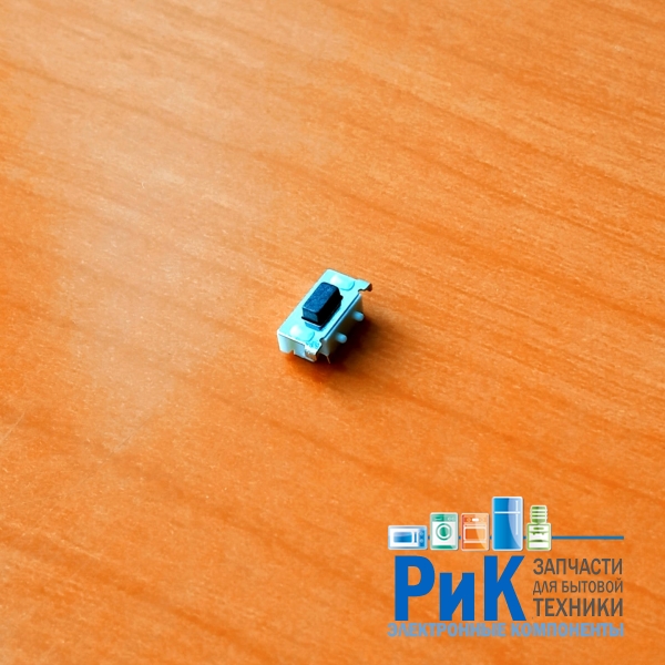 Кнопка 2-pin  7x3.4x3.5mm L=1mm  SWT-1188E (для брелков)  (№2b)
