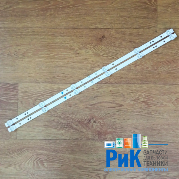 Подсветка LED TV Haier 2 планки по 568mm 6линз (3V)  CRH-CN32VS6303002060D3503KREV2.1 32"