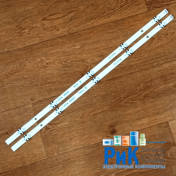 Подсветка LED TV LG  2 планки по 615mm 5линз (3V)  SSC 32LK61 BOE (FHD) 5LED 32"