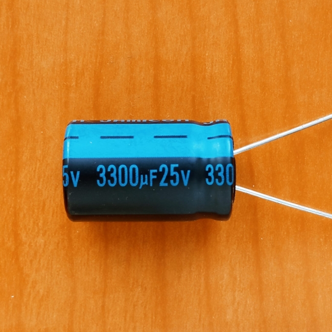 3300mkF 25v 105C Jamicon TK