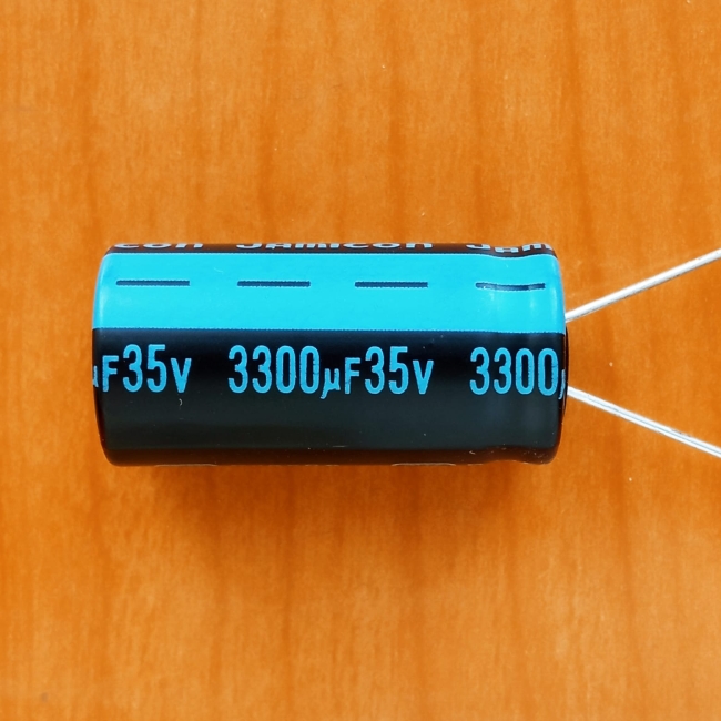 3300mkF 35v 105C Jamicon TK