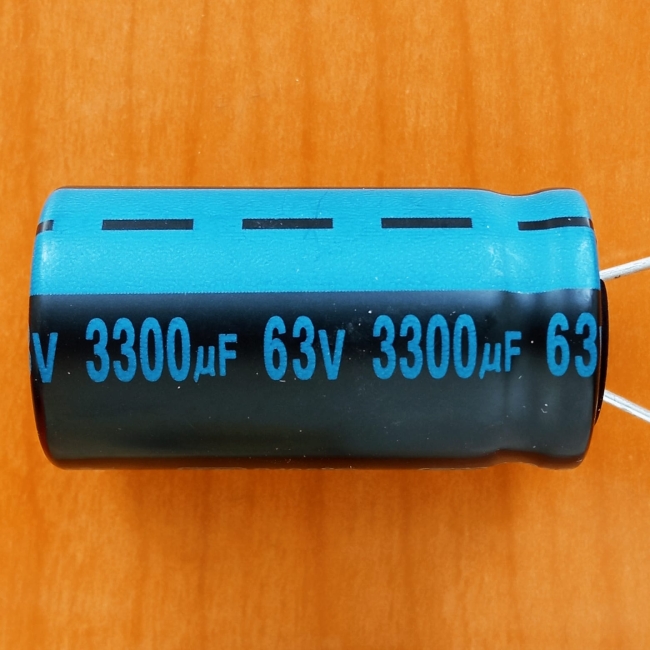 3300mkF  63v 105C Jamicon TK