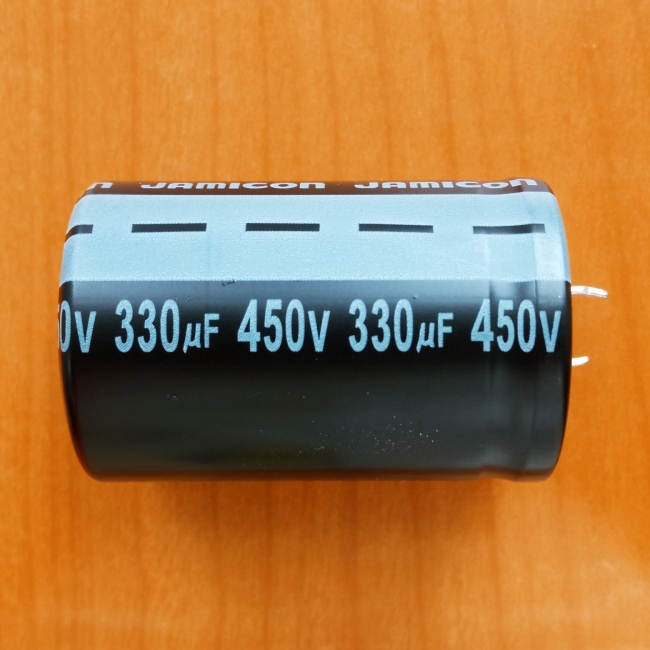 330mkF 450v  85C Jamicon LS