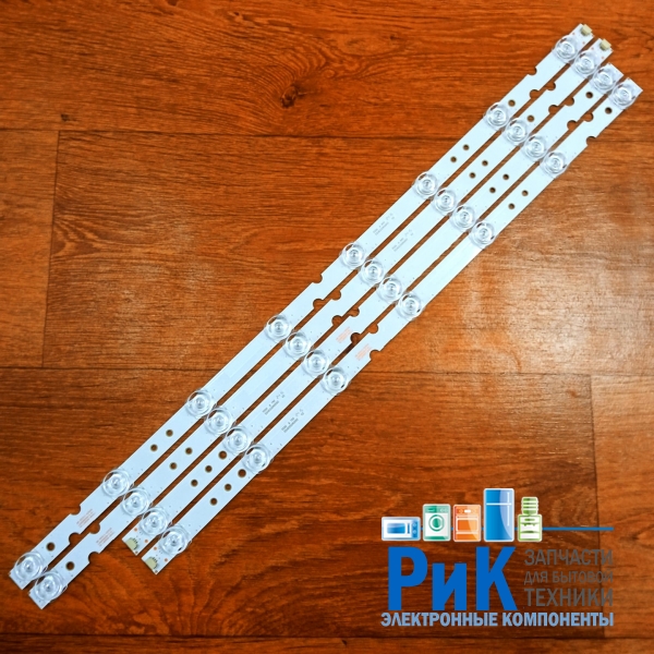 Подсветка LED TV TCL 4 планки (2 по 8линз + 2 по 7линз) (6V)  55HR330M08A2/55HR330M07B2 55"