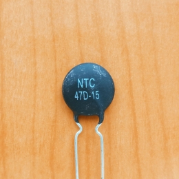 Термистор NTC 47om 3A (NTC47D-15)