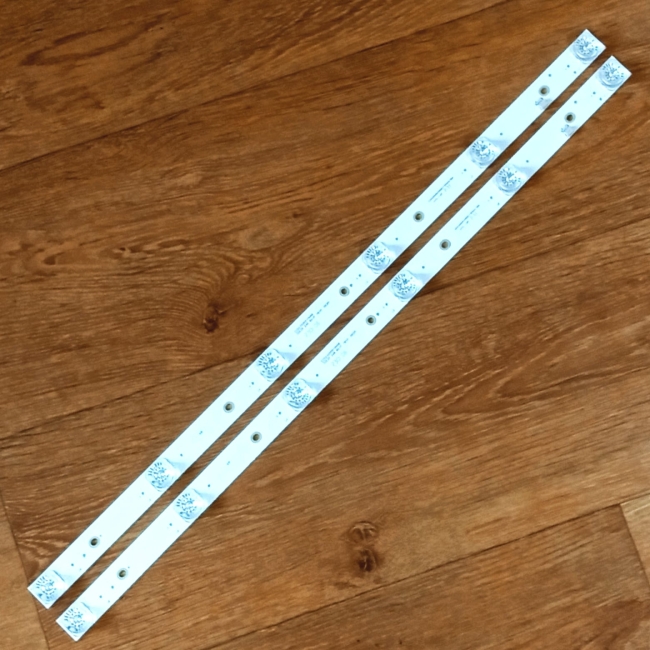 Подсветка LED TV TCL 2 планки по 510mm 6линз (6V)  CC02320D510V06 32"