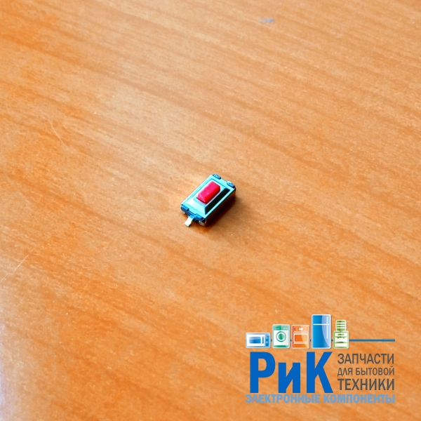 Кнопка 2-pin  3x6x3mm L=0.5mm SMD  (№55)