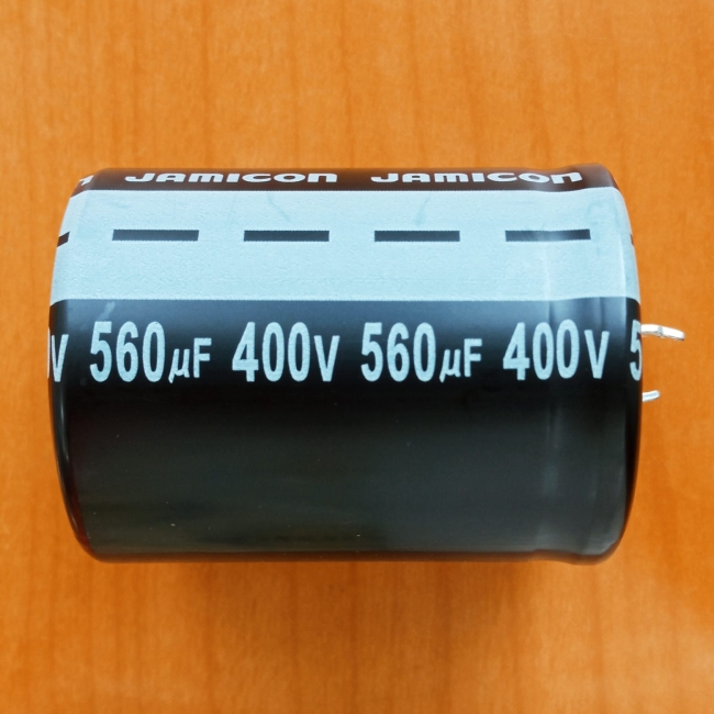 560mkF 400v 85C Jamicon LS