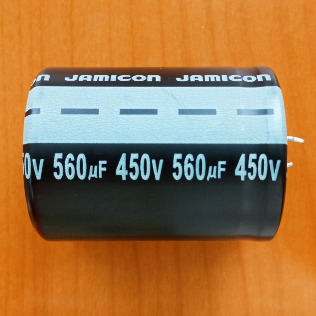 560mkF 450v 85C Jamicon LS