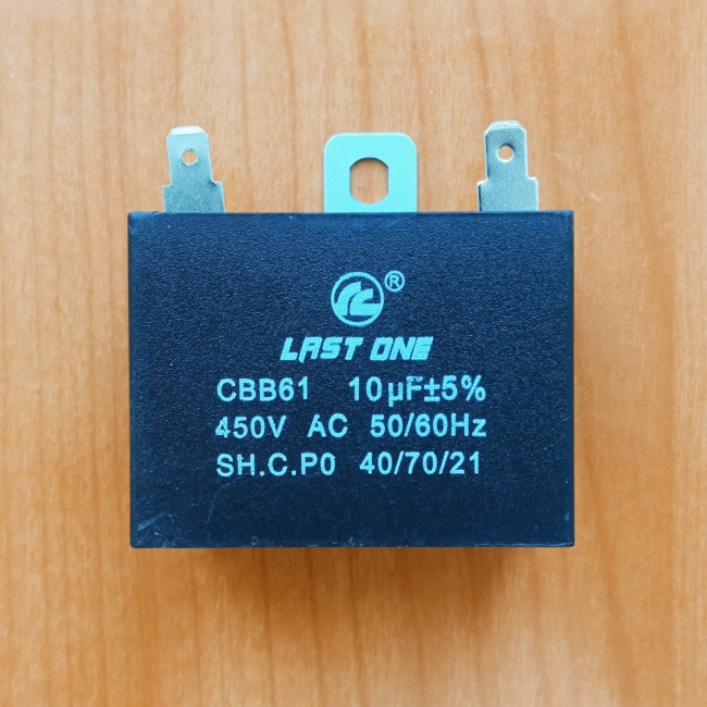 CBB61 10mkF 450v (клеммы)