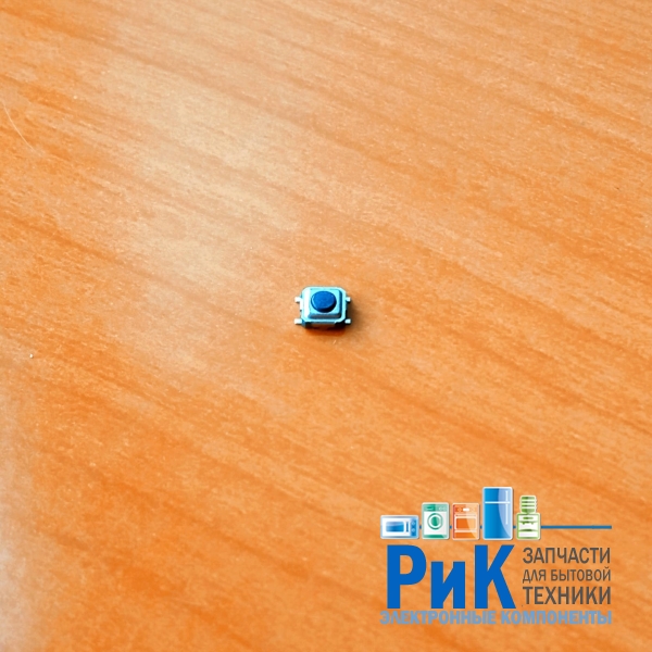Кнопка 4-pin  3.5x3.5x1.2mm L=0.3mm SMD  (№75)