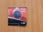 Батарейка Camelion AG6 (370, 371,GP71A, LR69, LR921, SR920) Alkaline 1.5v