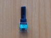 Резистор переменный 3-pin      A5K 8x8mm L=30.2mm моно лыска  RV09BF-40E1N-215F-A5K-A, фото 2