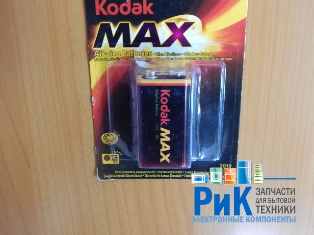 Батарейка Kodak 6LR61 (крона) Alkaline 9v