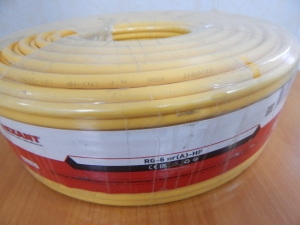 Кабель коаксиальный RG-6 нг(A) - HF огнестойкий (75 Ohm) 01-2654