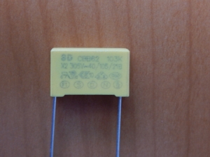 CAP 0.010mkF 305V 10% (103) (MKP-X2) (CBB62)
