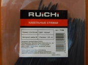 Стяжка кабельная 2.5mm x 100mm (100 шт.) черная  57-0101