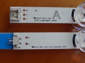 Подсветка LED TV LG  4 планки (A+B) по 980mm 9линз (6V)  DRT 3.0 47"