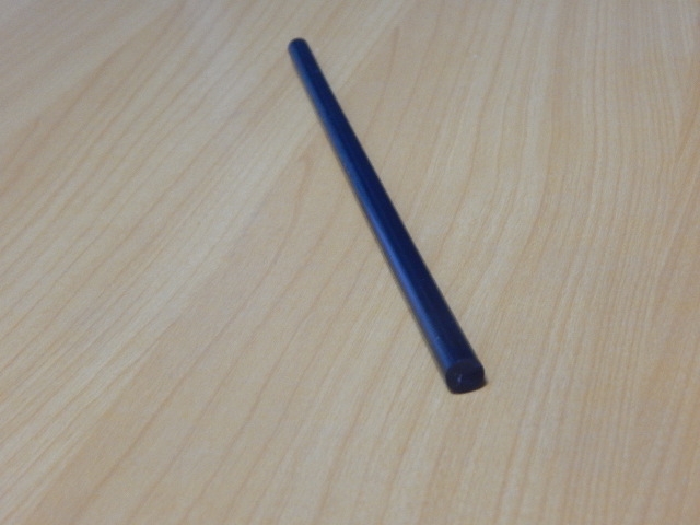 Стержень для клеевого пистолета D=7mm L=200mm черный  09-1104