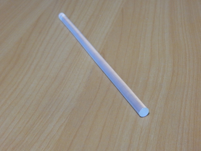 Стержень для клеевого пистолета D=7mm L=200mm прозрачный 09-1103