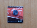 Батарейка Camelion AG2 (196, 396, 397, LR726, LR59) Alkaline 1.5v