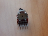 Резистор переменный 6-pin B50K d=12mm L=10mm стерео лыска (№4), фото 2