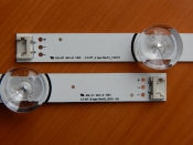 Подсветка LED TV LG  5 планок по 1157mm 11линз (6V)  DRT 3.0 55"