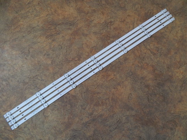 Подсветка LED TV Dexp, Digma 4 планки по 785mm 7линз (3V) RF-BS400012SE30-0701 A1 40"