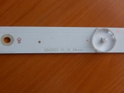 Подсветка LED TV Philips  5 планок по  840mm 10линз (3V)  LB43003 V0 02 43"