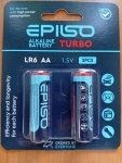 Батарейка Epilso LR6 (AA) Alkaline 1.5v  блистер 2 шт.