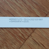 Подсветка LED TV Hisense  4 планки по 1049mm 10линз (3V)  HD550Y1U72-T0L2-2021031901+ SVH550FA1 55"