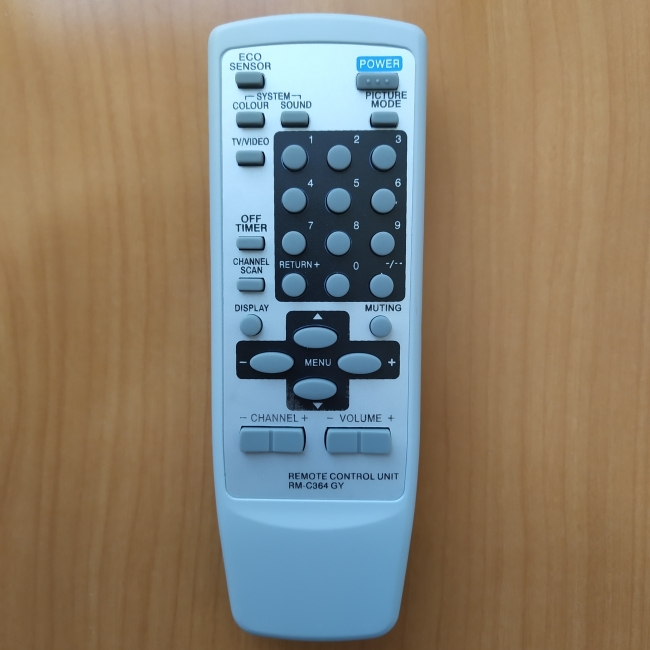 Пульт JVC RM-C364GY (TV)