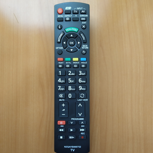 Пульт Panasonic N2QAYB000752 (TV)