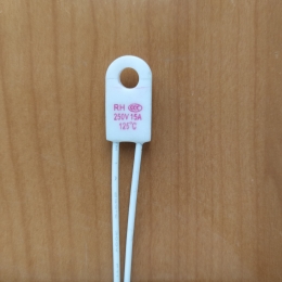Термопредохранитель RH-02 125C 15A (подкова)
