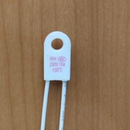 Термопредохранитель RH-02 130C 15A (подкова)