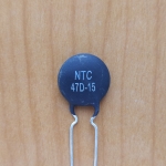 Термистор NTC     47om 3A (NTC47D-15)