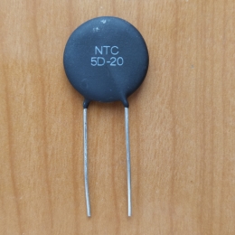 Термистор NTC 5om 7A (NTC5D-20)